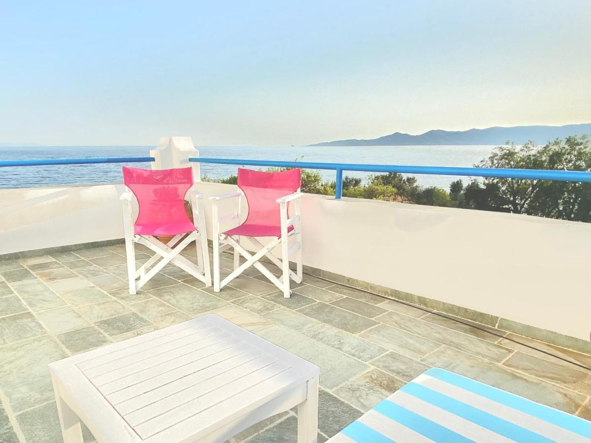 Beach House Set In A Beautiful Bay Karystos  Ngoại thất bức ảnh